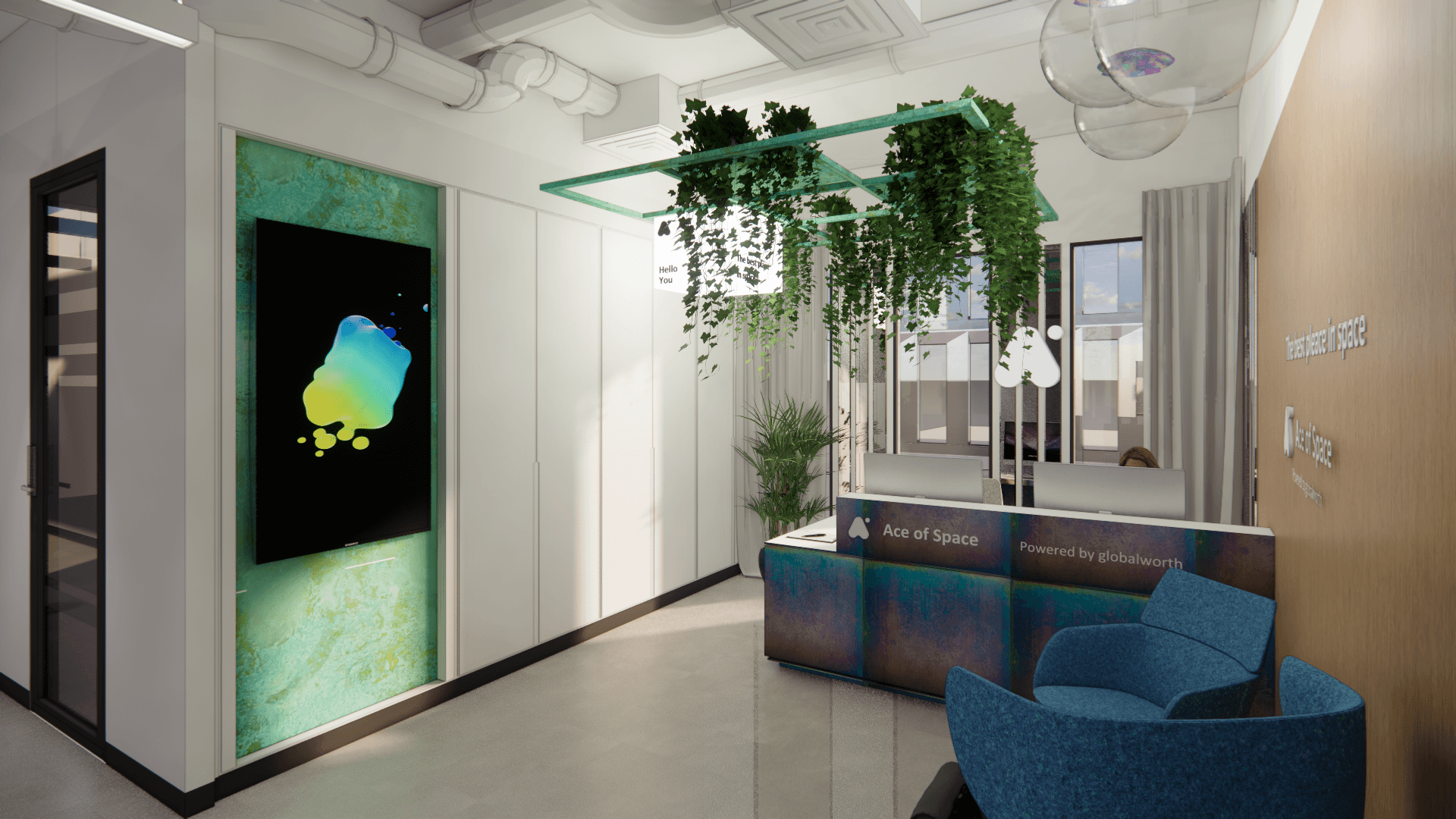 Biura Ace of Space - Retro Office House